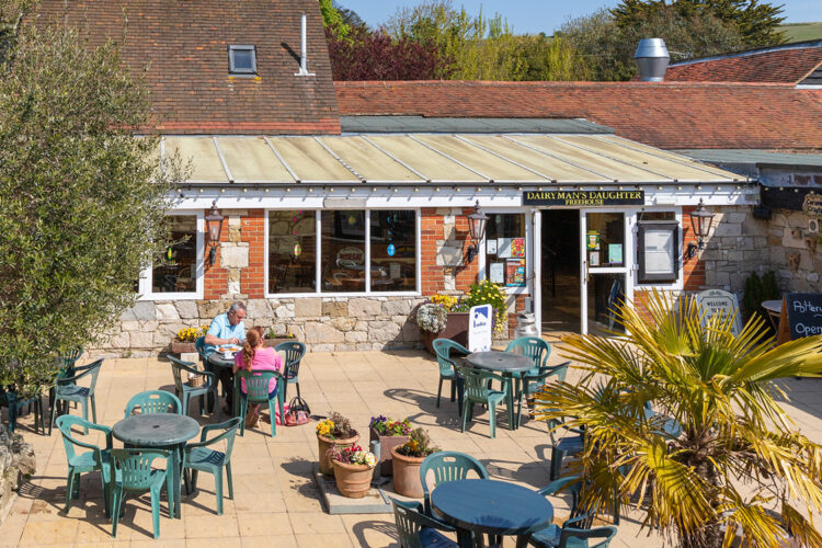 The Dairyman's Daughter, a traditional countryside pub set in the heart of the Isle of Wight within Arreton Barns.